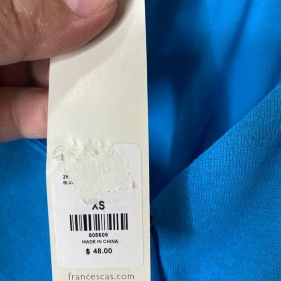 Francesca‘s ladies juniors  spaghetti strap summer dress blue size XS NWT - Picture 4 of 10